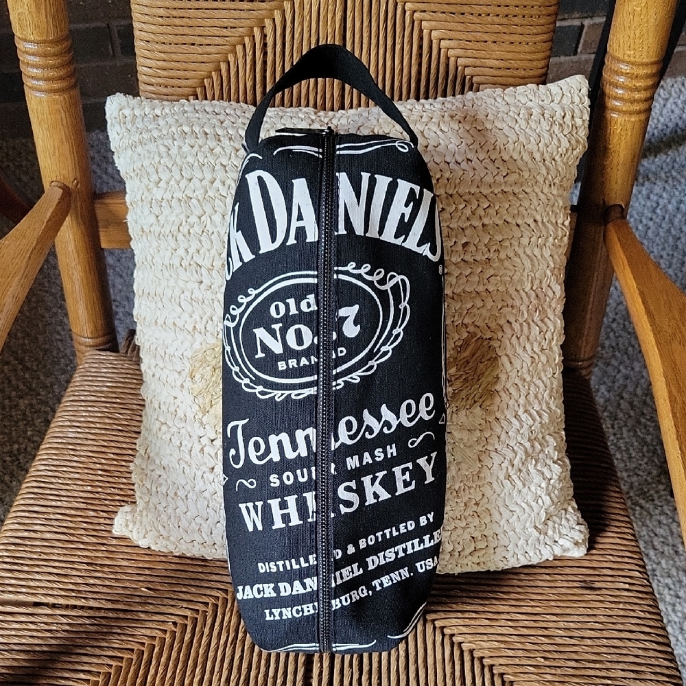 Jack Daniels on the go travel/toiletry bag